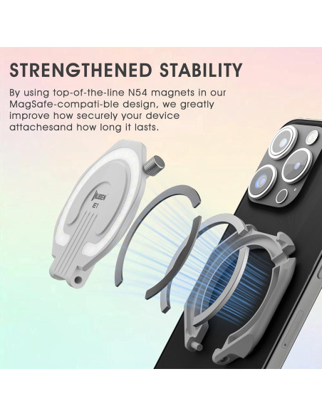 Luz de Selfie WUBEN E1 LED Recargable USB 300 Lúmenes Luz de Selfie WUBEN E1 LED Recargable USB 300 Lúmenes