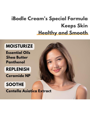 Crema Hidratante iBodle Pomelo 199.5 ml - Piel Sensible y Bebés