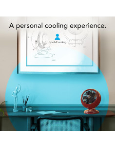 Ventilador de Mesa Vornado VFAN Mini Clásico Burdeos 2 Velocidades 2