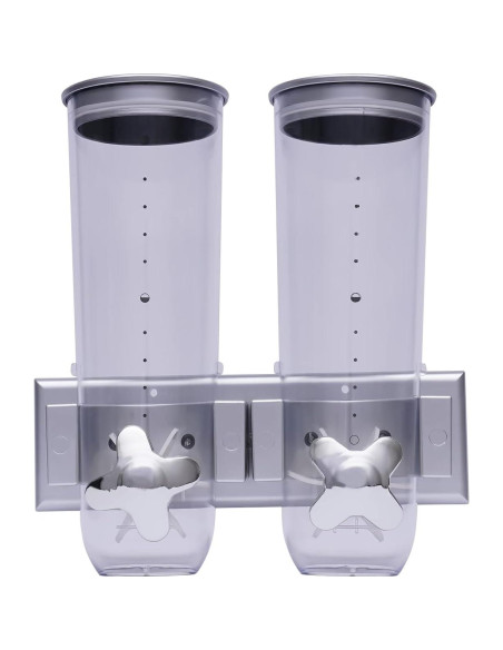 Dispensador Doble de Alimentos Blade - 3L para Cereal y Dulces Dispensador Doble de Alimentos Blade - 3L para Cereal y Dulces