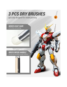 Juego de Pinceles de Pintura Nicpro - Set de 12 Pinceles 2