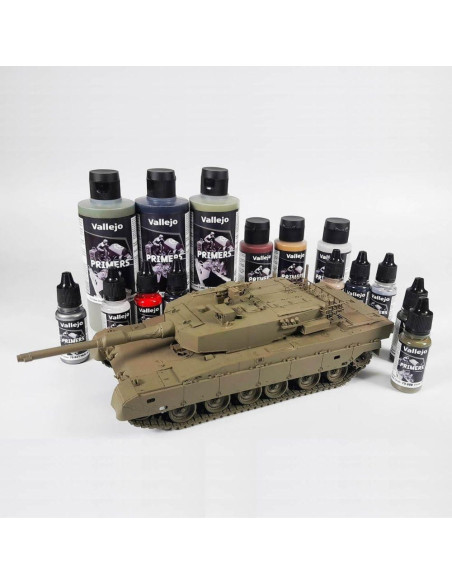 Imprimación Acrílica Vallejo Negra 200 ml para Aerografía Imprimación Acrílica Vallejo Negra 200 ml para Aerografía