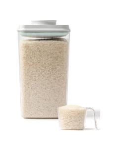 Contenedor de Arroz Hermético Tourdeus 4L con Taza Medidora