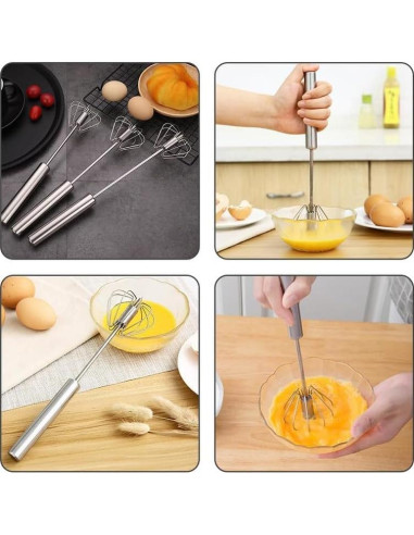 Batidor Semi-Automático Sueea Acero Inoxidable 25.4 cm