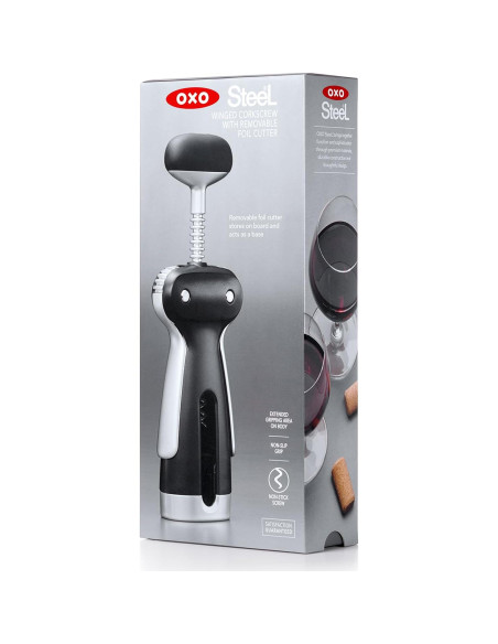 Sacacorchos de alas OXO con cortador de aluminio 26.4cm Sacacorchos de alas OXO con cortador de aluminio 26.4cm