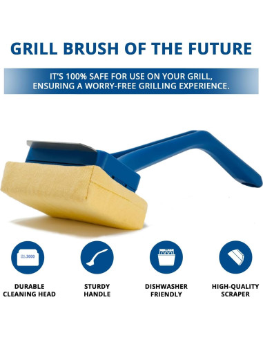 Limpiador de Parrilla Grill Rescue GB3000 Sin Cerdas