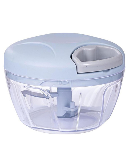 Picador de Ajo Manual YIKANGHENG 500ml Resina ABS Azul Picador de Ajo Manual YIKANGHENG 500ml Resina ABS Azul