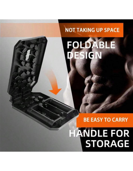 Tabla de Flexiones Plegable Nuotara 19 en 1 con Bandas Tabla de Flexiones Plegable Nuotara 19 en 1 con Bandas