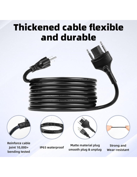 Cable de Alimentación Ulreon 89143 para Robot Coupe MP Series 381 cm Cable de Alimentación Ulreon 89143 para Robot Coupe MP Series 381 cm