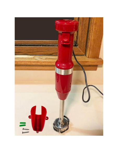 Soporte para Batidora de Mano KitchenAid KHBV53 Rojo Soporte para Batidora de Mano KitchenAid KHBV53 Rojo