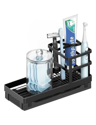 Soporte para Cepillos de Dientes MYITYARD con Organizador de Algodón