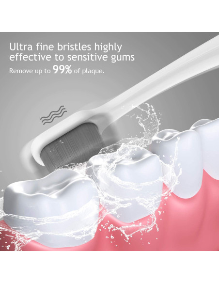 Cepillo de Dientes Ultra Suave Obrush con Estuche - Paquete de 2 Cepillo de Dientes Ultra Suave Obrush con Estuche - Paquete de 2