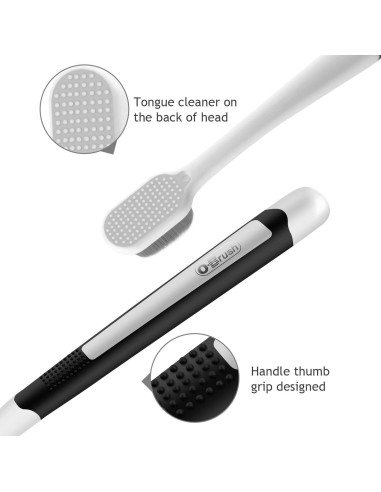 Cepillo de Dientes Ultra Suave Obrush con Estuche - Paquete de 2