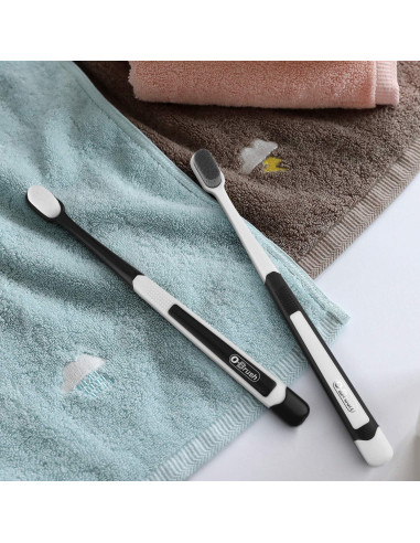 Cepillo de Dientes Ultra Suave Obrush con Estuche - Paquete de 2