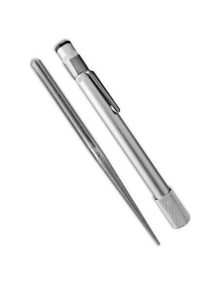 Afilador de cuchillos Wamery, varilla de diamante retráctil EDC Afilador de cuchillos Wamery, varilla de diamante retráctil EDC