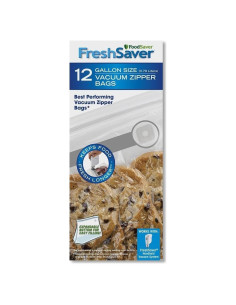 Bolsas de Vacío FoodSaver 12 Unidades 1 Galón Reutilizables