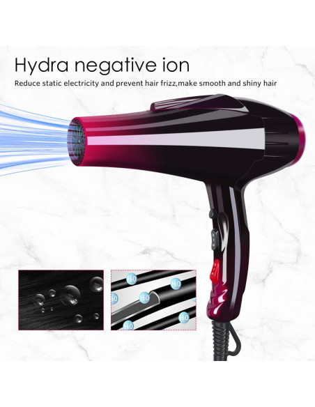 Secador de Pelo Profesional Mannice 3500W Cerámico Iónico Secador de Pelo Profesional Mannice 3500W Cerámico Iónico