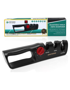 Afilador de Cuchillos ZenithEdge 3 en 1 Ajustable 14-24