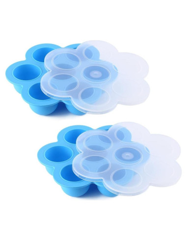 Molde de Silicona CHuangQi para Huevos 5-8 Qt con Tapa