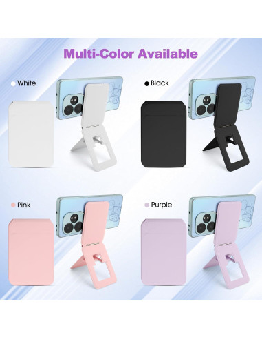 Soporte para Teléfono Magnético Plegable Gugxiom - Color Púrpura