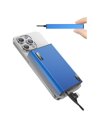 Cargador Portátil Magnético ZBF 10000mAh Carga Rápida 20W