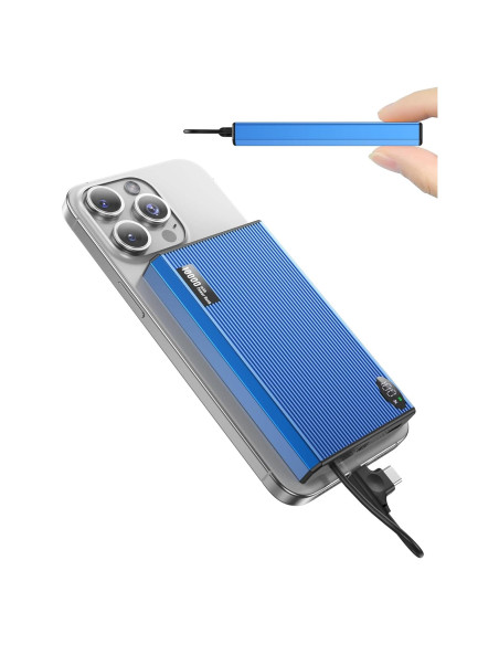 Cargador Portátil Magnético ZBF 10000mAh Carga Rápida 20W Cargador Portátil Magnético ZBF 10000mAh Carga Rápida 20W
