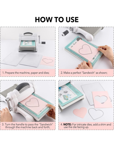 Troqueles de Corte Briartw 4 Piezas para Scrapbooking DIY