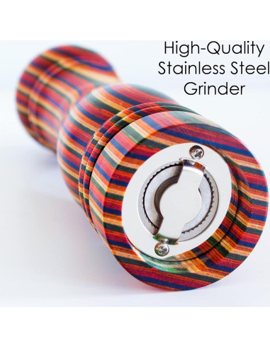 Molinillo de Pimienta Totally Bamboo Marrakesh 20 cm Ajustable