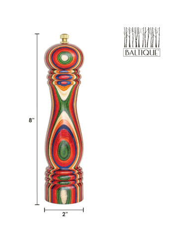 Molinillo de Pimienta Totally Bamboo Marrakesh 20 cm Ajustable