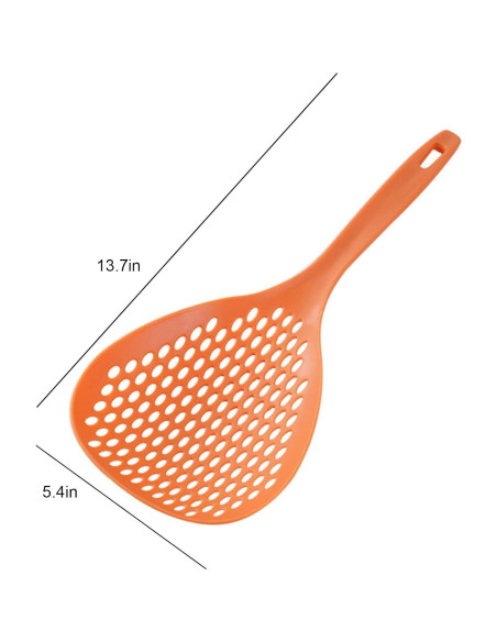 Colador de Alimentos Cucharón Setaria Viridis 2 Piezas Nylon Colador de Alimentos Cucharón Setaria Viridis 2 Piezas Nylon