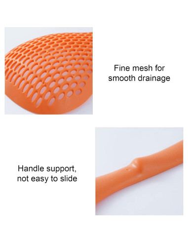 Colador de Alimentos Cucharón Setaria Viridis 2 Piezas Nylon