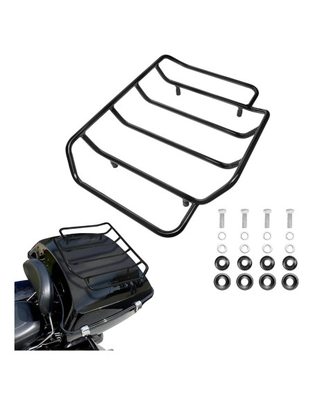 Rack de Equipaje Sresk HD055501-02 para Harley Touring 1984-2024 Rack de Equipaje Sresk HD055501-02 para Harley Touring 1984-2024