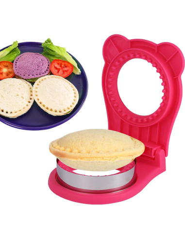 Cortador y Sellador de Sándwiches Kunovo 2 Piezas Acero Inoxidable