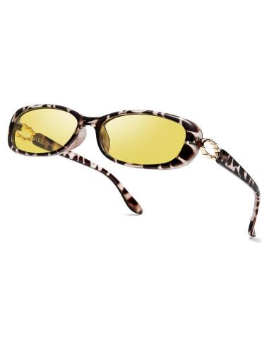 Gafas de Conducir Nocturno Polarizadas Leopardo