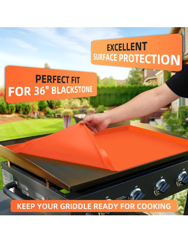 Mat de Silicona EWFEN 36" para Plancha Blackstone - Resistente y Antiadherente