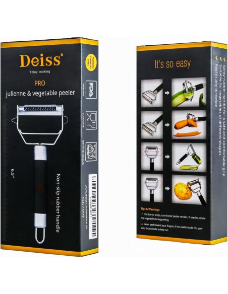 Conjunto de Tazas Medidoras de Silicona Deiss PRO 3 Pzas + Pelador Conjunto de Tazas Medidoras de Silicona Deiss PRO 3 Pzas + Pelador