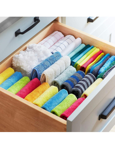 Paquete de 3 paños E-Cloth para limpieza de gafas