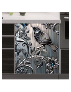 Cubierta Magnética RTHDG para Lavavajillas 58.4x66 cm Pájaro