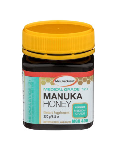 Miel de Manuka Guard MGO 400+ 250 g - Cruda de Nueva Zelanda
