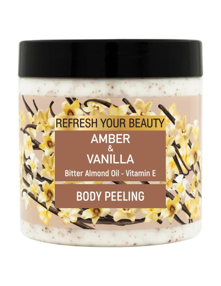 Exfoliante Corporal Mey Kozmetik 500ml Vainilla y Ámbar Exfoliante Corporal Mey Kozmetik 500ml Vainilla y Ámbar