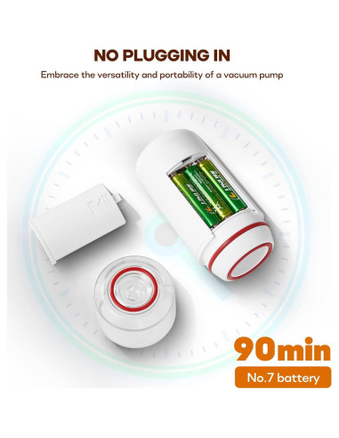 Sellador de Alimentos Vacbird Portátil con 10 Bolsas Reutilizables