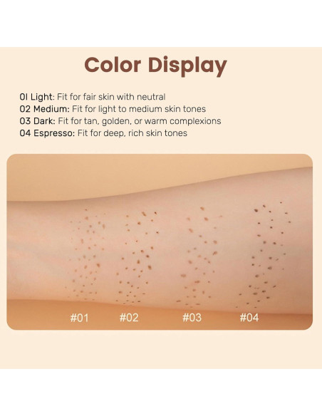 Bolígrafo de Pecas Liopif - Maquillaje Natural y Realista Bolígrafo de Pecas Liopif - Maquillaje Natural y Realista