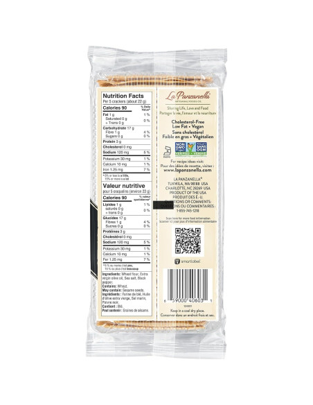 Galletas Mini Croccantini La Panzanella Pimienta Negra 170 g Galletas Mini Croccantini La Panzanella Pimienta Negra 170 g