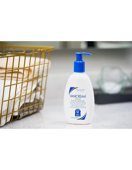 Limpiador Facial Suave Vanicream 236.6 ml para Piel Sensible Limpiador Facial Suave Vanicream 236.6 ml para Piel Sensible