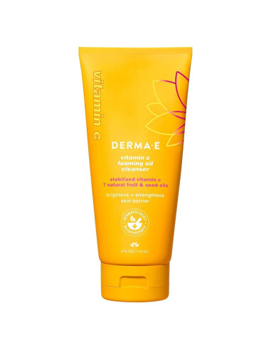 Limpiador Facial Espumoso Derma E con Vitamina C 177 ml
