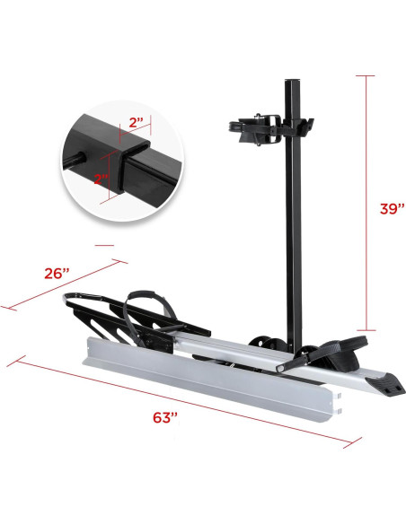 Soporte para Bicicletas Young Electric Plegable 100 lbs (45.36 kg) Soporte para Bicicletas Young Electric Plegable 100 lbs (45.36 kg)