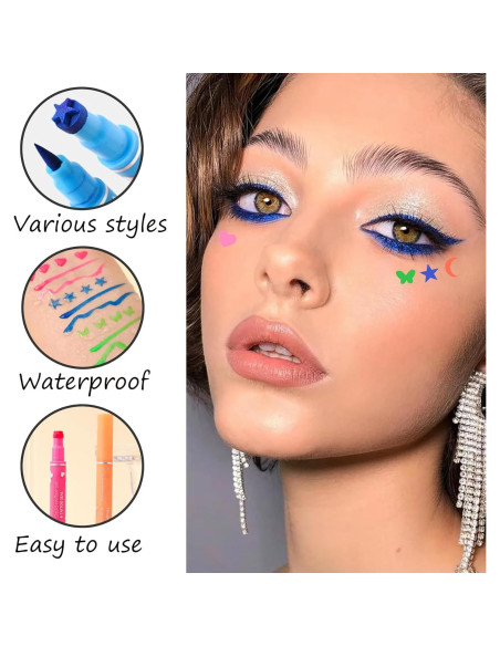 Sello de Delineador de Ojos Doble Cara XMXueMei - Waterproof Sello de Delineador de Ojos Doble Cara XMXueMei - Waterproof