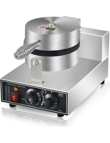 Máquina de Waffles Comercial AEYDJXMER 1300W No Pegajosa