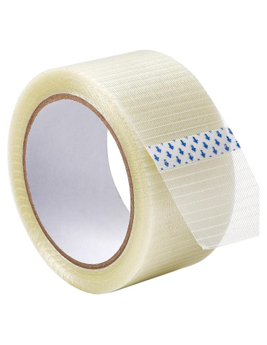 Cinta Adhesiva Semitransparente HSTECH 2.54 cm x 30 m Resistente