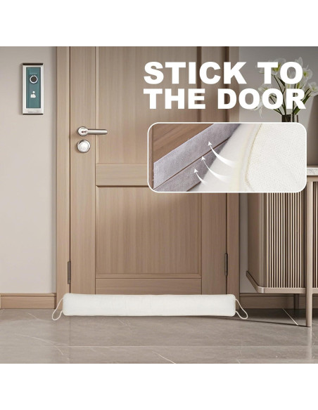 Tapón de Draft Beige UUYUUY 91.44 cm para Puertas y Ventanas Tapón de Draft Beige UUYUUY 91.44 cm para Puertas y Ventanas